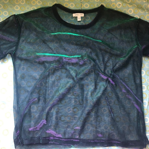 NEW – silence + noise shimmer top - Picture 2 of 3